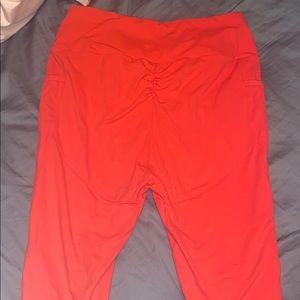 Gymshark leggings royal red